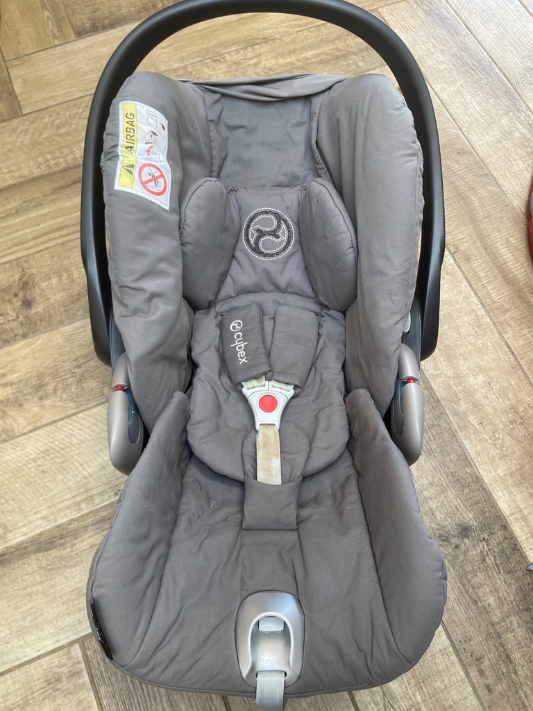 *Spin seat & base* Cybex Cloud Z baby carrier infant car seat with isofix Z base & pram adaptors  