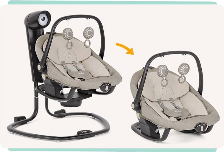 Jole 2 in 1 baby electric swing (used like new)