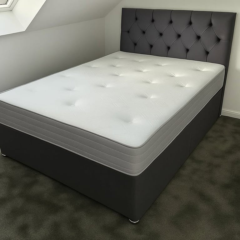 image for Double Divan Bed ✨ Compact, Cozy & Affordable | Same Day Delivery **
