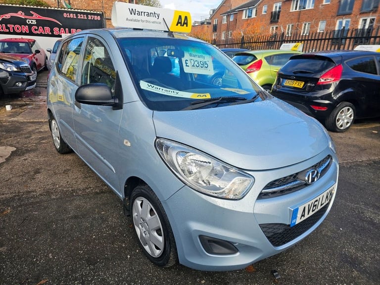 image for 2011 Hyundai i10 1.2 Classic Hatchback 5dr Petrol Manual Euro 5 (85 bhp) Hatchback Petrol Manual