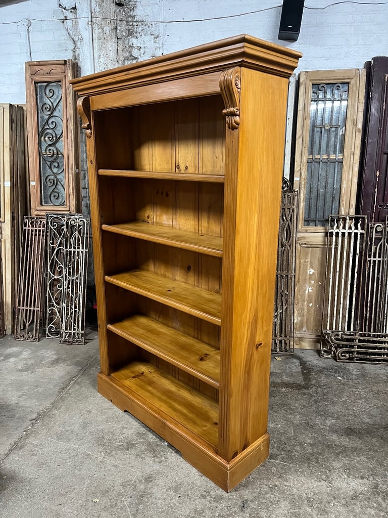 image for Huge solid pine bookcase 