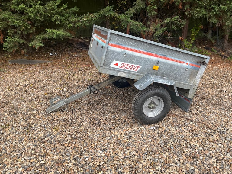 Erde tipping trailer 