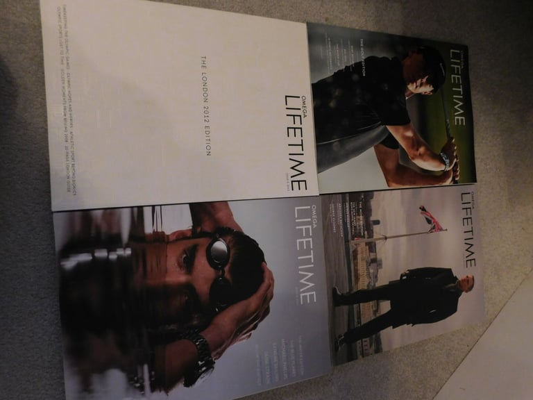 Omega Watch Lifetime magazine - Bundle 