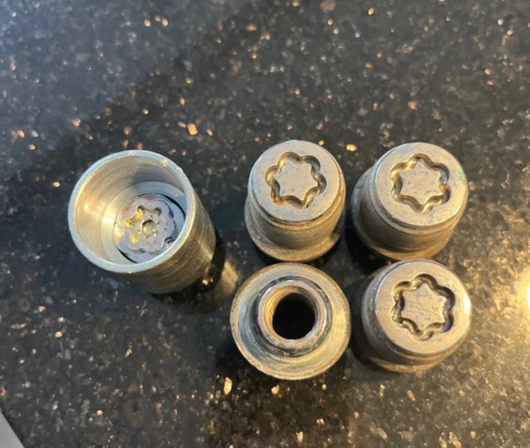 Toyota CHR wheels Locks set