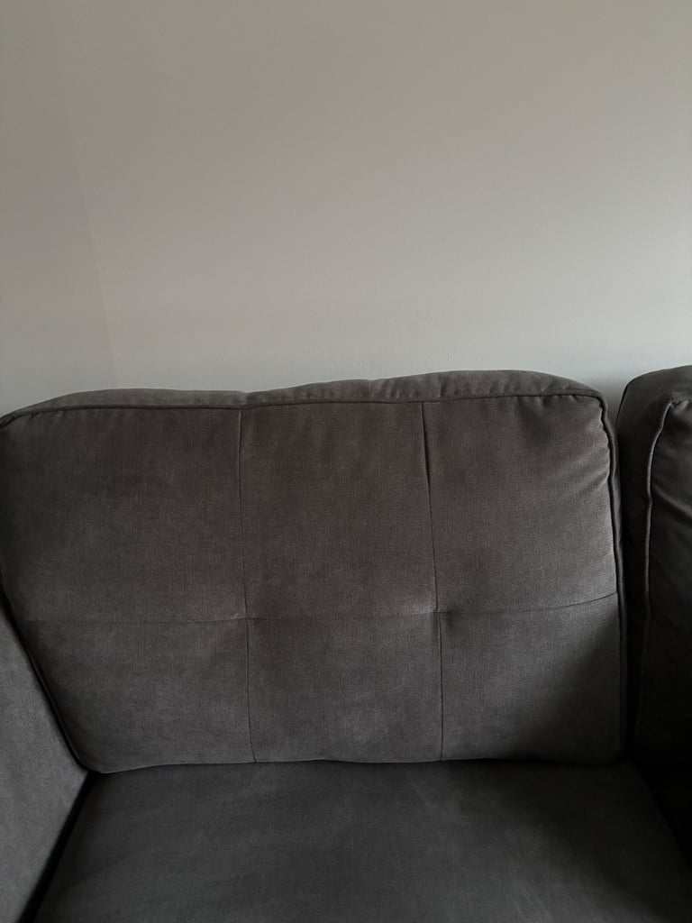 DFS Grey Fabric sofas