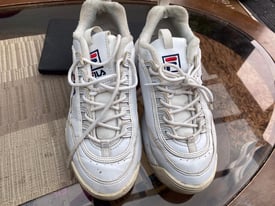 image for Fila ladies trainers white size 5 used good condition £5