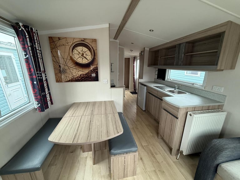 10ft wide 2 Bed Static Caravan - DG & CH - Offsite - Private Land, Self Build