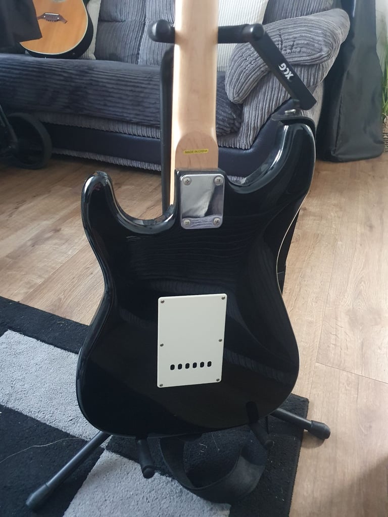 Fender squire strat electric guitar 