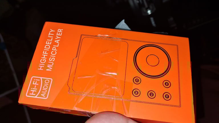 Lossless hi res mp3 player. Brand new with 16gb internal memory and 64gb sd card.
