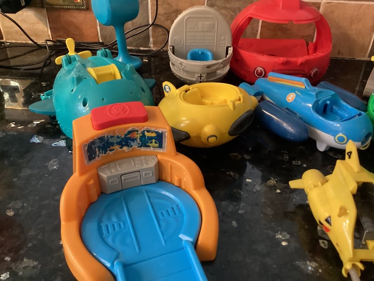 Very Large Collection of Aquanauts Toys