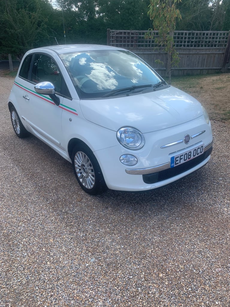 Fiat, 500, Hatchback, 2008, Manual, 1242 (cc), 3 doors