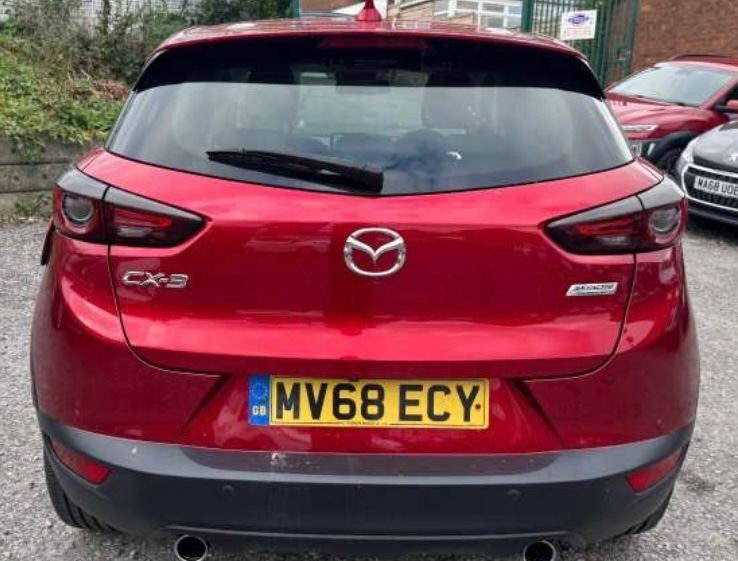 2018 Mazda CX-3 2.0 Sport Nav + 5dr Auto 1 OWNER FROM NEW ULEZ COMPLIANT  HATCHBACK Petrol Automatic