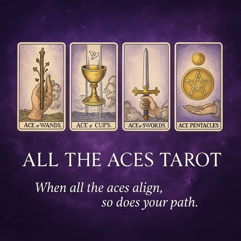 image for All the Aces Tarot – Professional Psychic & Tarot Readings by Phone or Email 🌟