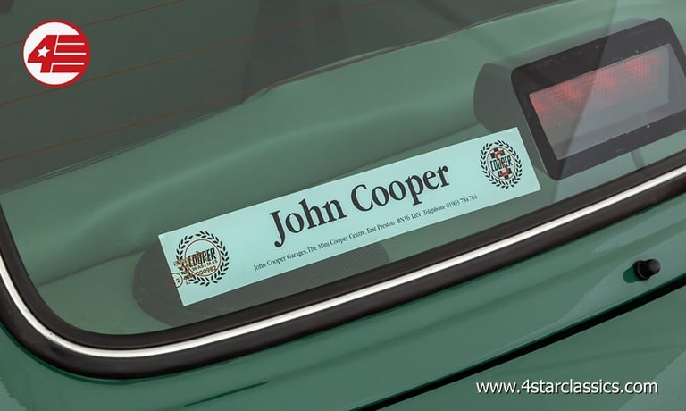Rover Mini Cooper 1.3i 90bhp S Works JCW 1999 /// 6k Miles