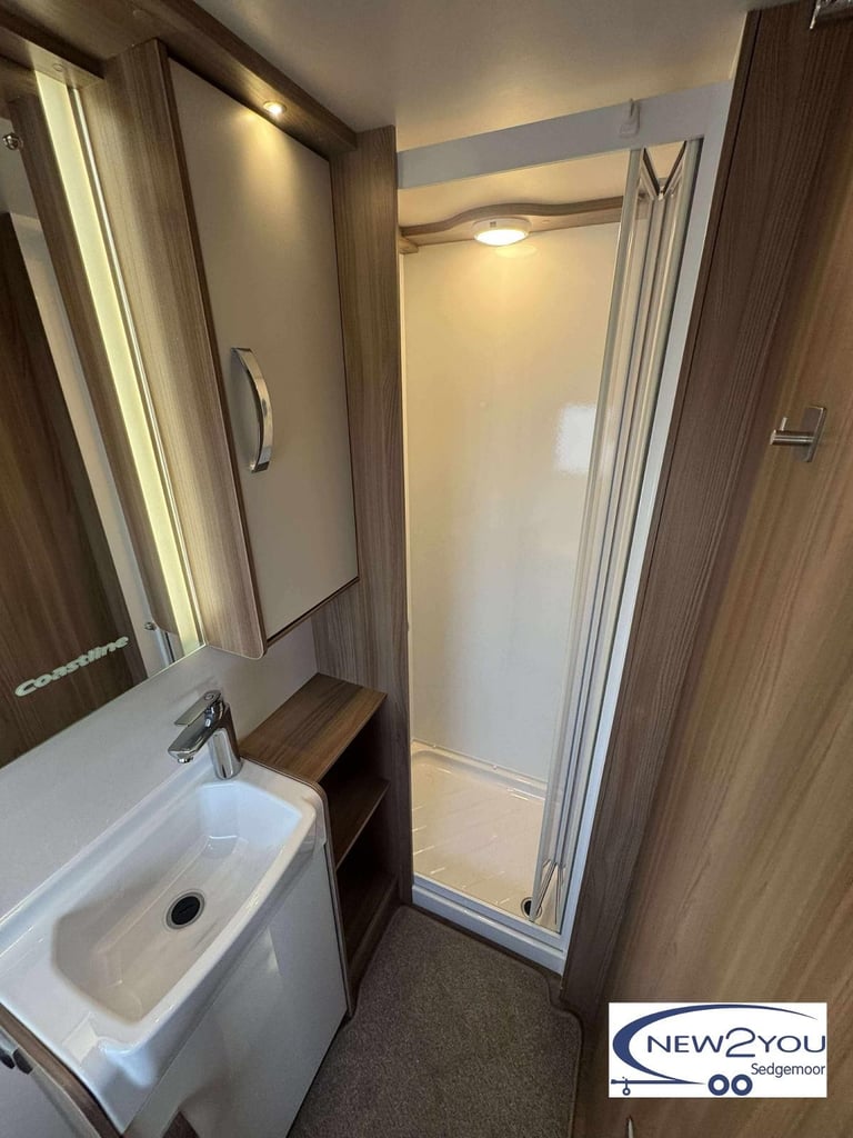2020 Swift Coastline M4 SB 4 Berth TRANSEVERSE BED Caravan - STOCK NO S090