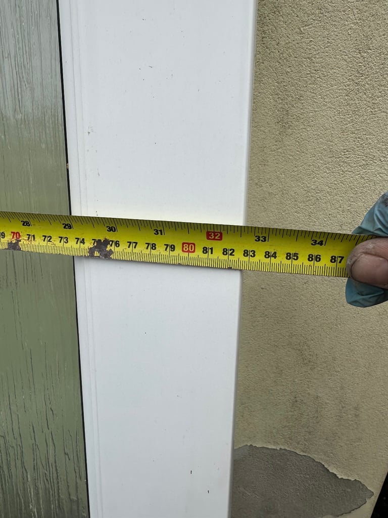 PVC door