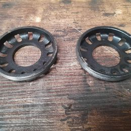 Land Rover Series 1 + 2 Diff Serrated Nuts / Bearing Adjustment 