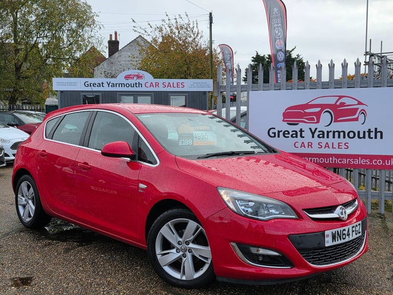 2014 Vauxhall Astra 1.4T 16V SRi 5dr HATCHBACK Petrol Manual