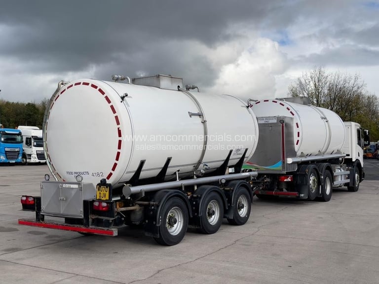 2020 (70) SCANIA P450 XT 6X2 MILK TANKER DRAWBAR OUTFIT