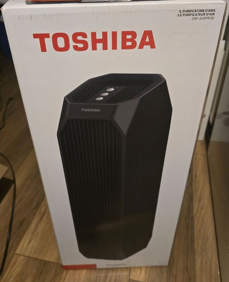 Toshiba 3-in-1 Air Purifier H13 HEPA Filter Activated Carbon Filter UV Light Pet