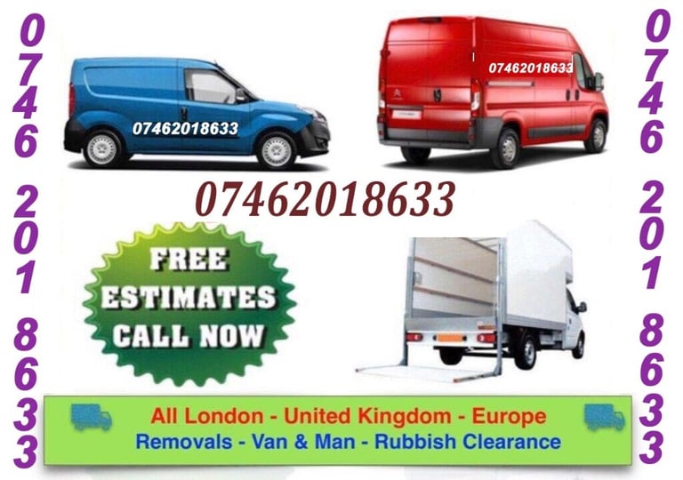 NATIONWIDE MAN AND TRANSIT VAN LUTON TRUCK REMOVALS SERVICES SOFA BED