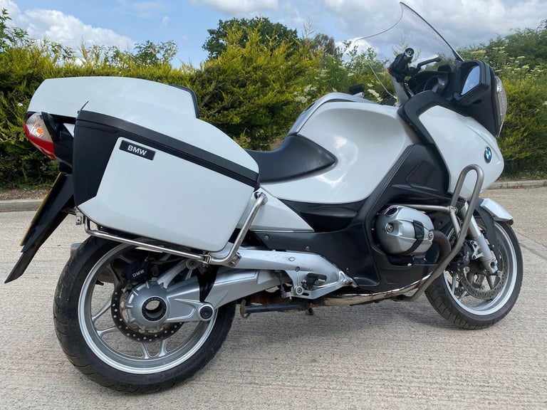 2012 62 BMW R1200RT MU EX POLICE WHITE FSH R 1200 RT VERY CLEAN INC VAT