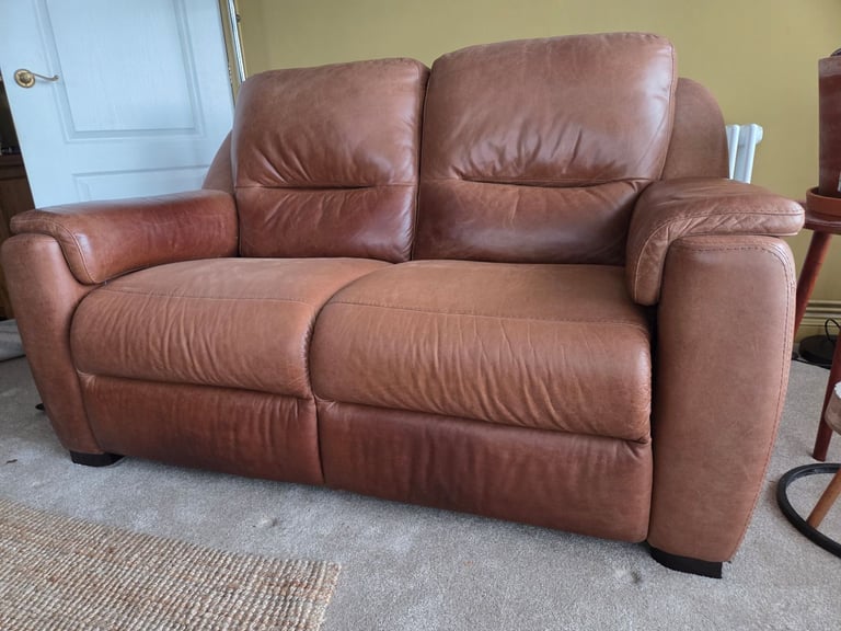 Arighi Bianchi 2 seater Italian leather sofa