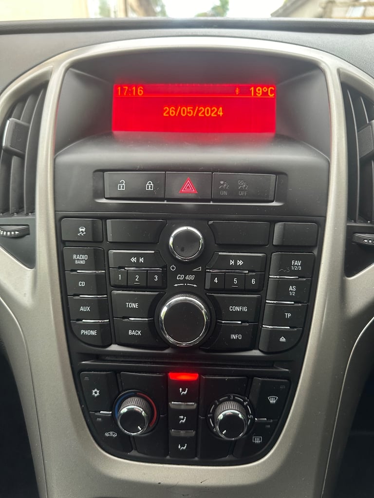 Vauxhall, ASTRA, Hatchback, 2013, Manual, 1398 (cc), 5 doors