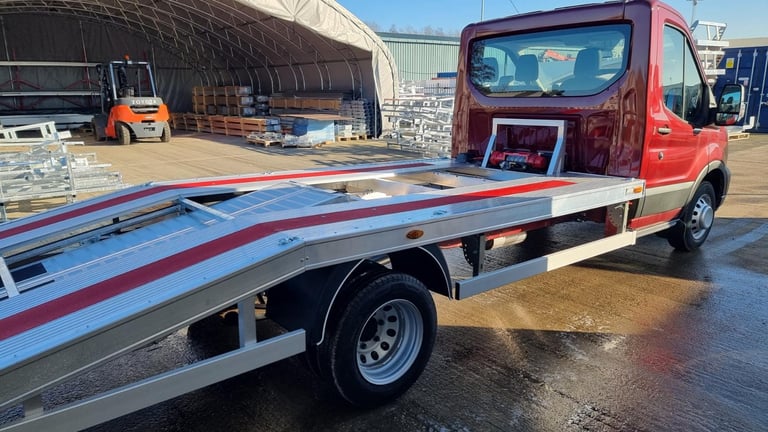 FORD TRANSIT ALUMINIUM RECOVERY TRUCK BODY CAR TRANSPORTER BEAVERTAIL 