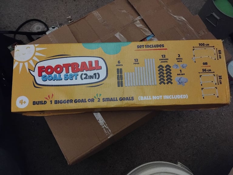 image for Kids football goal set (2 in 1)            