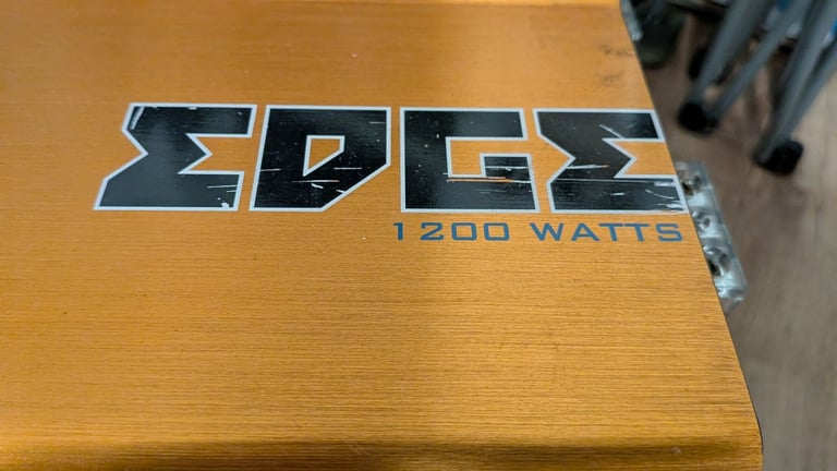 Edge ed71200 monoblock subwoofer amplifier 