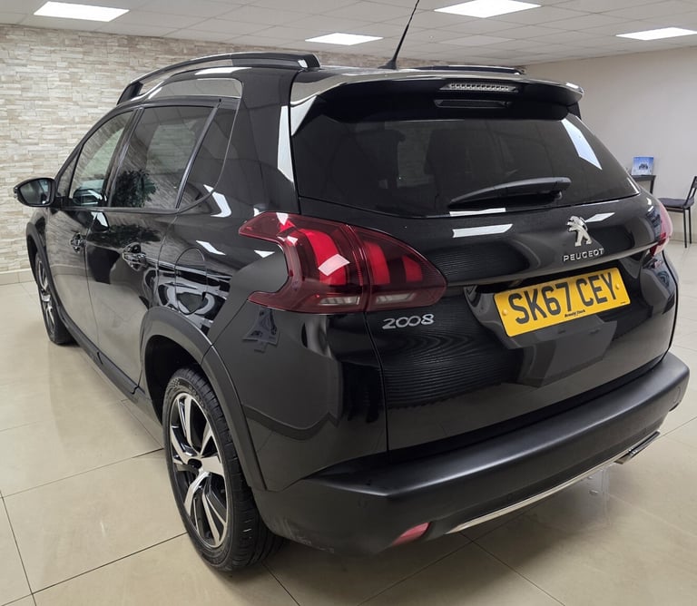 PEUGEOT 2008 1.2 PureTech GT Line Black Manual WARRANTY 12 MONTHS MOT