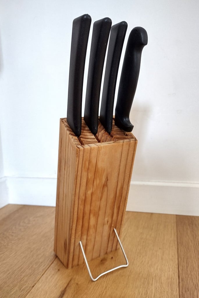 IKEA Wooden Stand Block Holder & Set