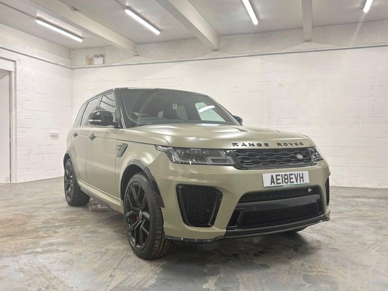 2018 Land Rover Range Rover Sport 5.0 V8 S/C 575 SVR 5dr Auto ESTATE PETROL Automatic