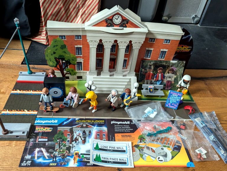Back to the future Playmobil set