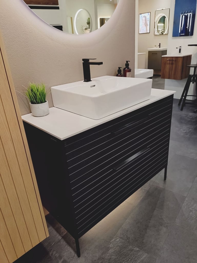 Dansani YOU! 100cm Vanity Set Oak Noir *Manufacturers Ex-display* rrp £4137