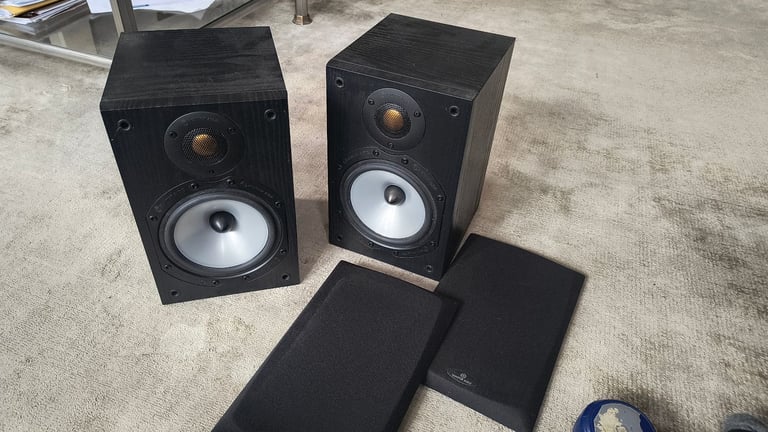 image for Monitor Audio Bookshelf Speakers - Audiophile quality 