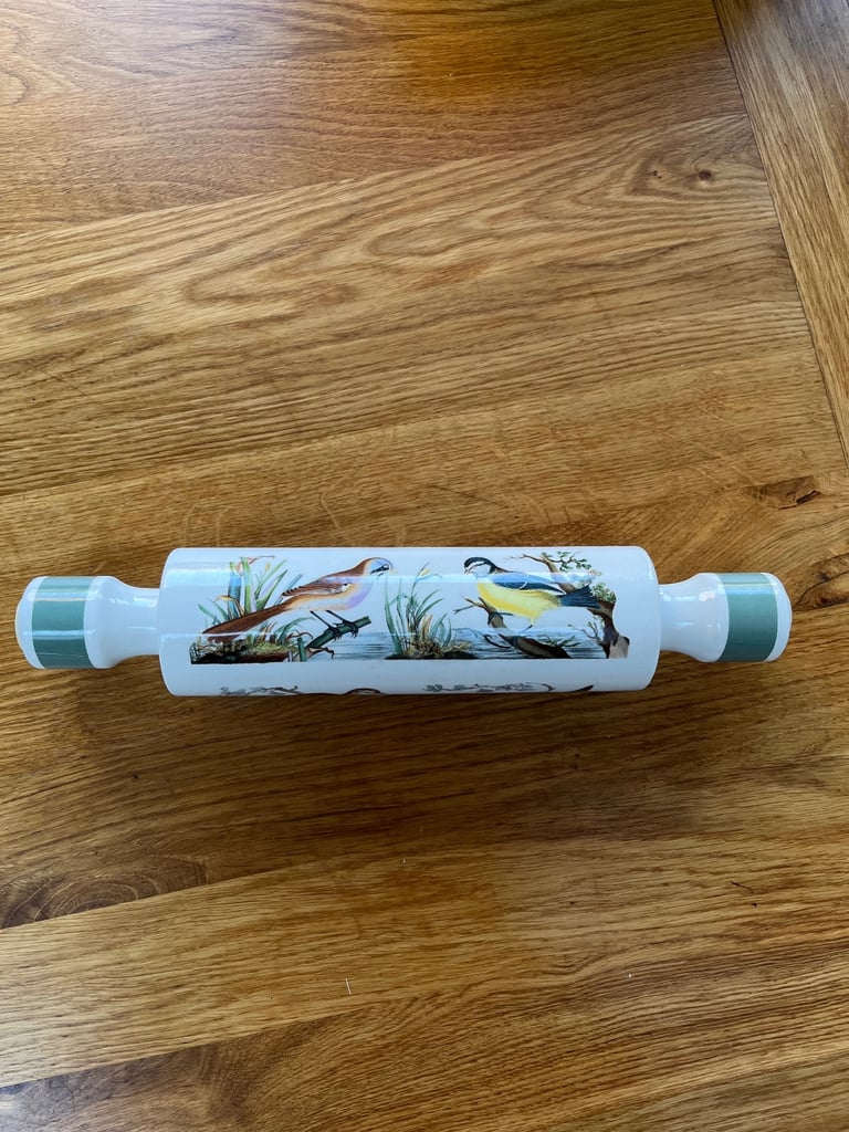 image for Vintage Portmeirion ceramic rolling pin