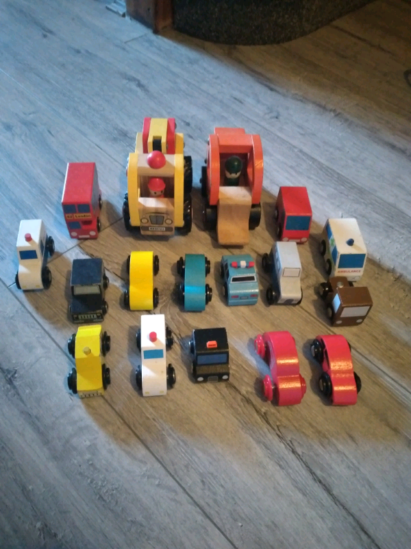 ELC and Little Town Wooden Toy Cars