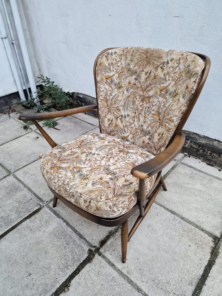Vintage Mid Century Ercol Armchair
