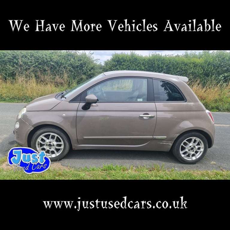 Fiat 500 1.2 Sport Manual Petrol 08 Reg 2008, 88,603 Miles Finance Available Part-Exchange Welcome
