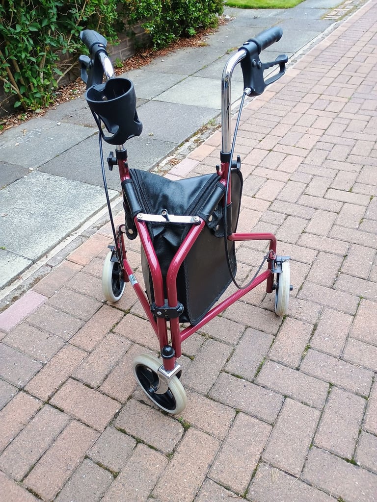 3 wheel walking aid. 