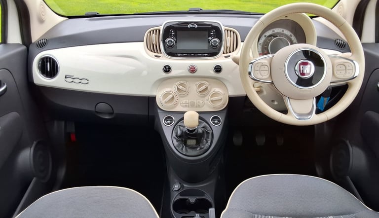 2015 Fiat 500 1.2 Lounge 3dr HATCHBACK Petrol Manual
