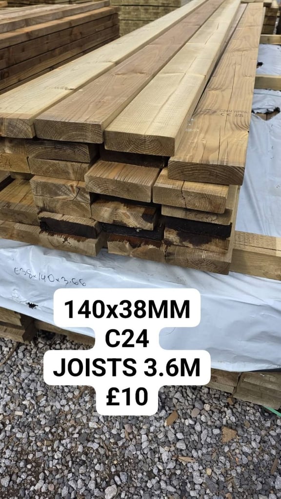 TREATED TIMBER JOISTS & DECKING 