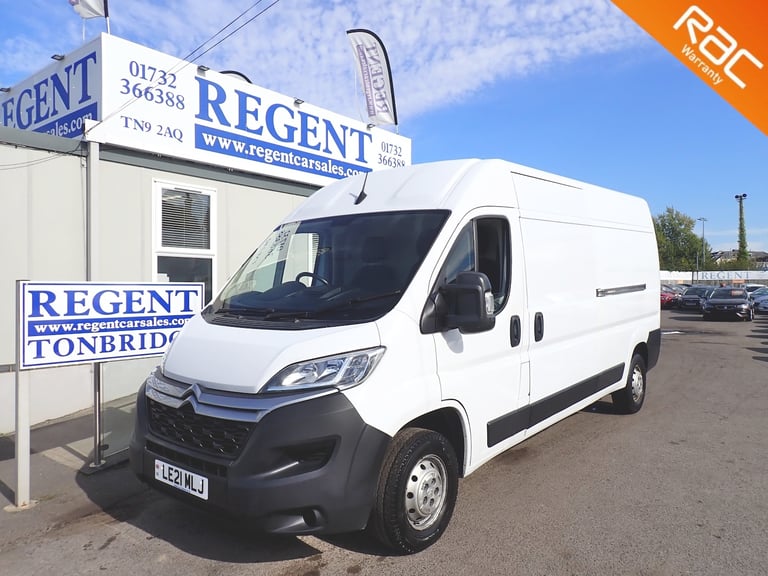 2021 Citroen Relay 2.2 BlueHDi 35 Enterprise Panel Van 5dr Diesel Manual L3