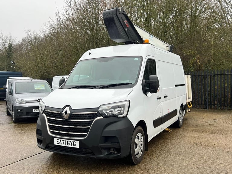 71 Plate Renault Master Cherry Picker