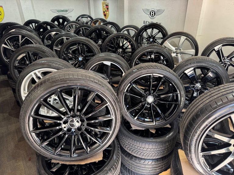 18” inch genuine Audi s3 alloys wheels a3 5x112 Vw caddy tt golf gtd gti 