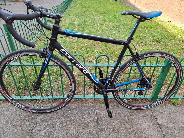 Carrera Zelos Ltd Road Bike Size M Black & Blue 21" Frame, 14 Speed, 700C Wheels