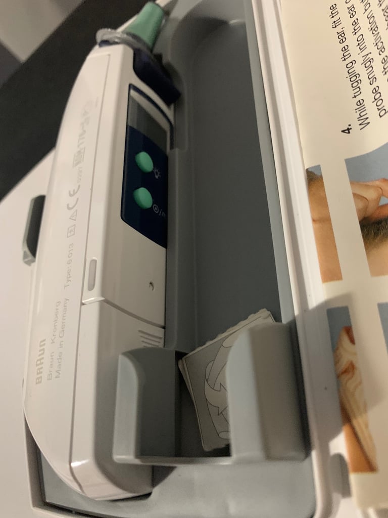 image for BRAUN THERMO SCAN professional thermometer kit baby toddler adults 6013 RRP £65