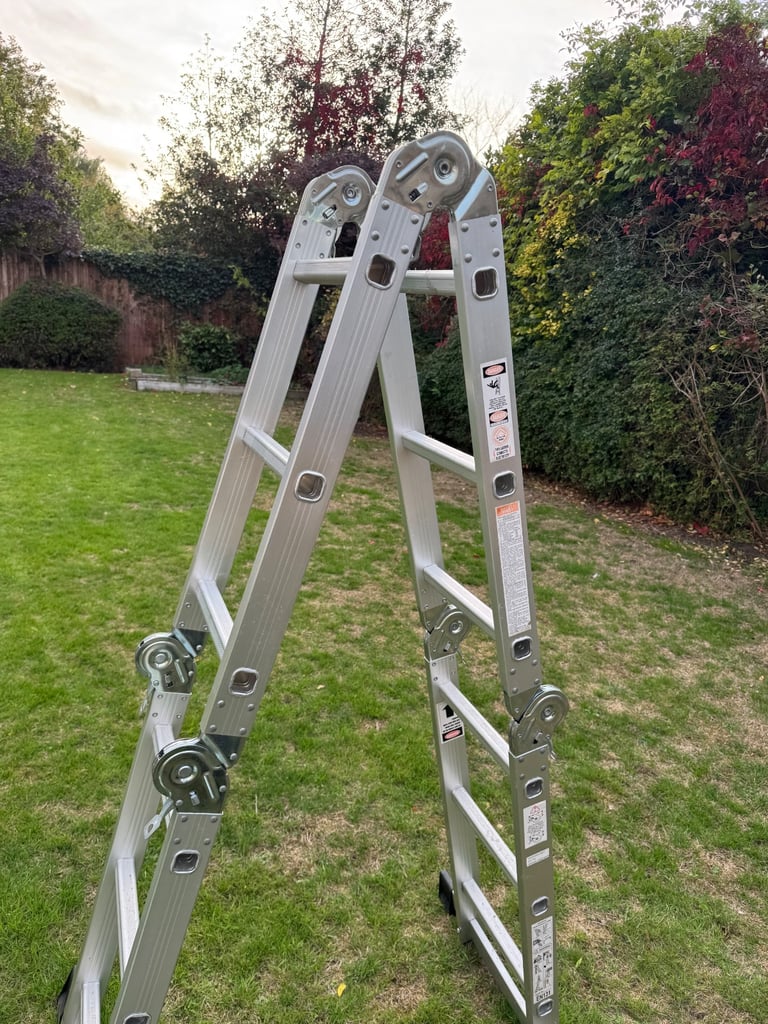 Multipurpose ladder with platform 